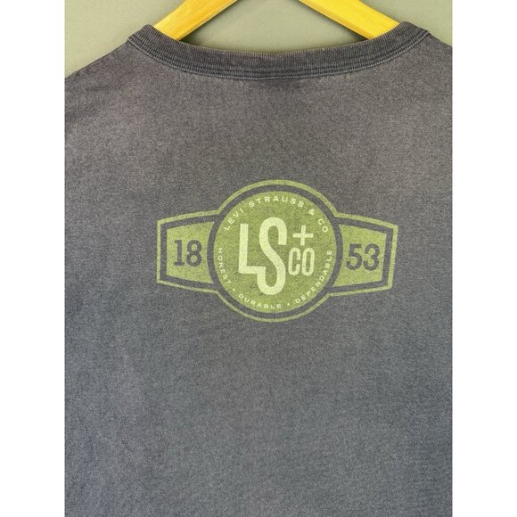 Vintage 90's Levi's Strauss Jeans Red Tab Shirt Promo Rare XL Hype Streetwear - Picture 3 of 15